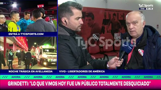 Las insólitas declaraciones de Grindetti: Independiente no tuvo nada que ver