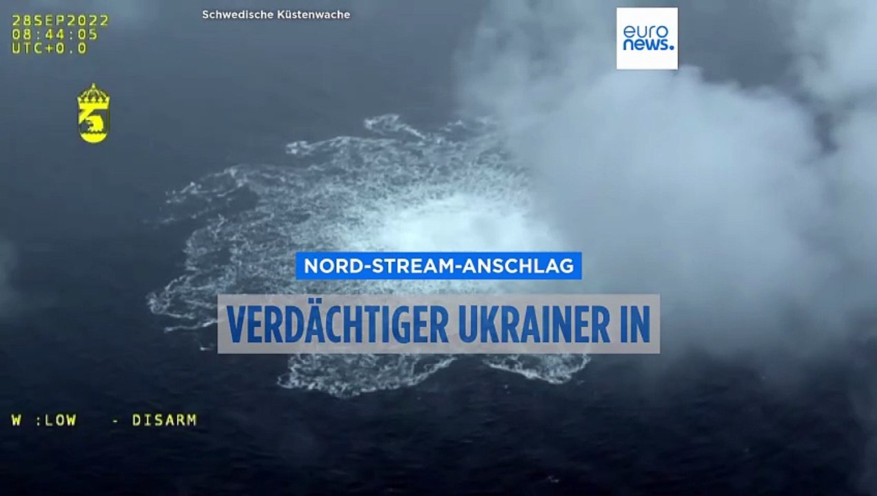 Nord-Stream-Anschlag: Verdächtiger Ukrainer in Italien verhaftet