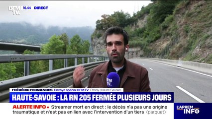 Éboulement mortel en Haute-Savoie: David-Anthony Delavoêt, secrétaire général de la préfecture de la Haute-Savoie, souhaite "déterminer si d'autres morceaux de paroi peuvent se détacher"