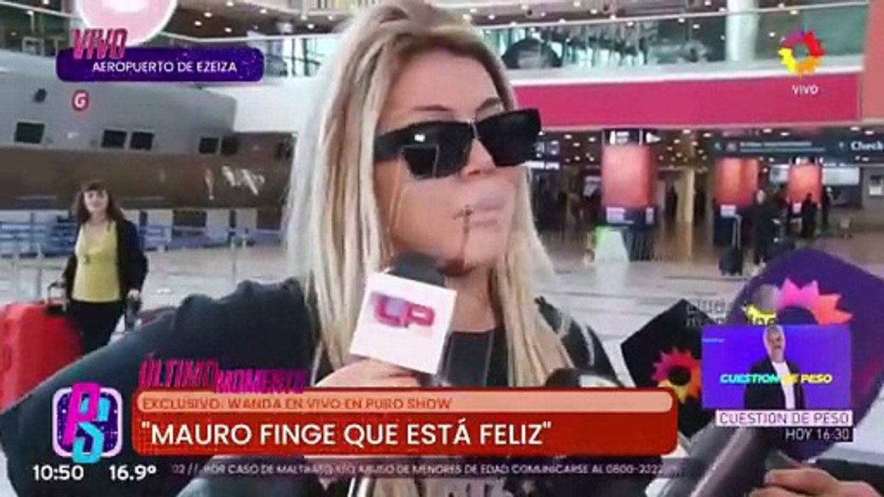 Wanda Nara afirmó que la China Suárez está embarazada de Mauro Icardi