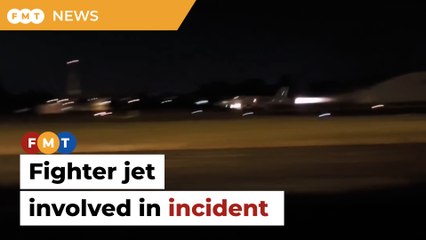 Air force fighter jet involved in accident at Kuantan airbase