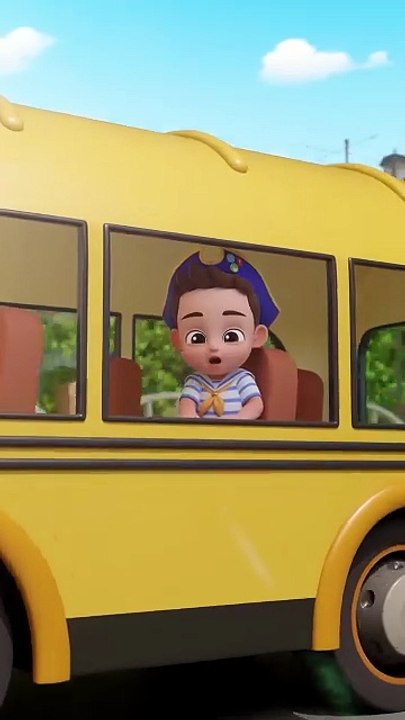 🚌🎶 Wheels On The Bus and 🐻 Brody | #shorts #bebefinn