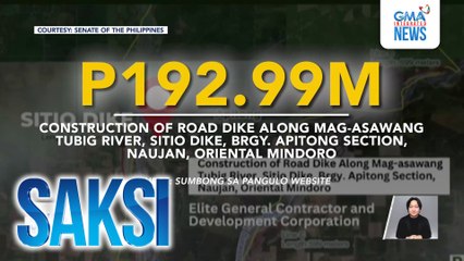 P192.9M road dike sa Sitio Dike na "completed" na umano dapat, 'di mahanap ng mga taga-barangay | Saksi