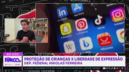 CRIANÇA PROTEGIDA X LIBERDADE NA INTERNET! NIKOLAS FERREIRA SOLTA O VERBO SOBRE TRETA DA ADULTIZAÇÃO