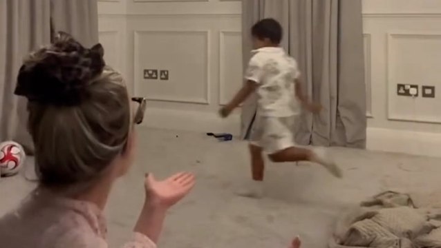 Helen Flanagan shares struggle to calm four-year-old son running wild at 11:30pm