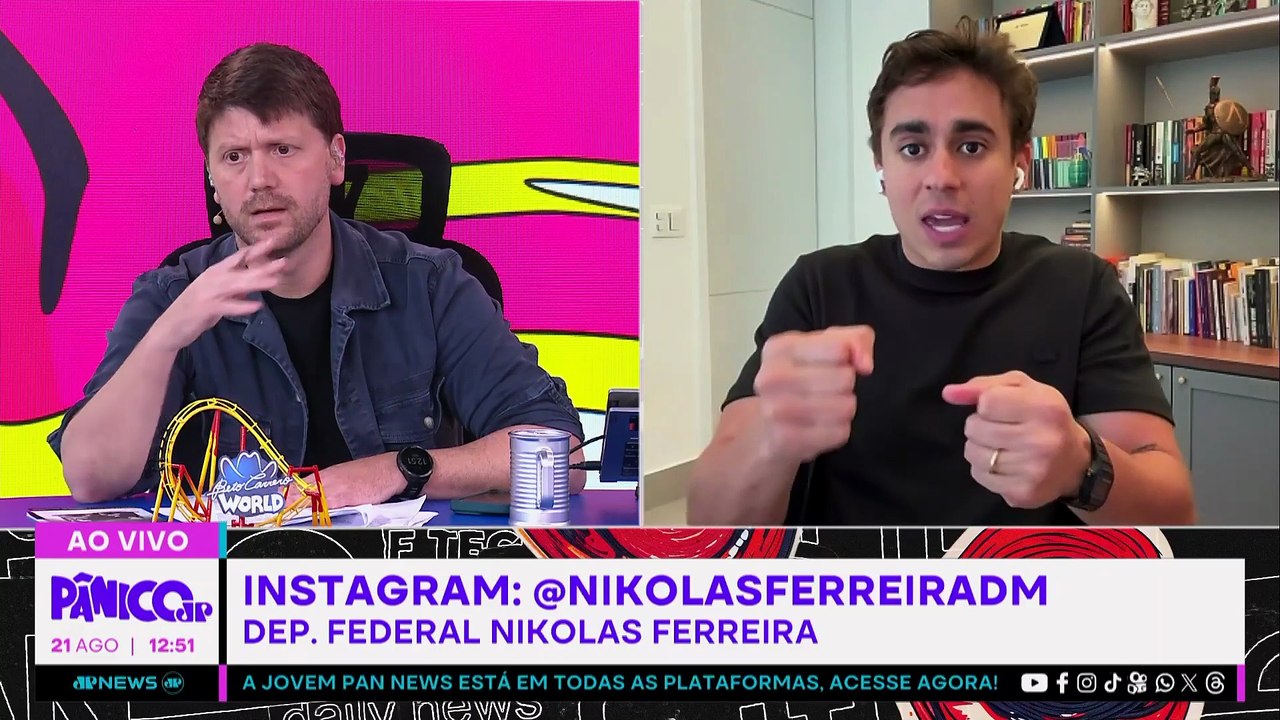 NIKOLAS FERREIRA CONTA TUDO SOBRE ADULTIZAÇÃO, VAZAMENTOS DE CONVERSAS E CPMI DO INSS! NA ÍNTEGRA
