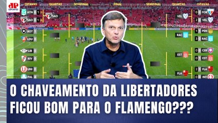 "Gente, se vocês OLHAREM A CHAVE da Libertadores agora, o Flamengo..." Mauro Cezar faz ÓTIMA ANÁLISE