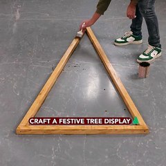 Light up your wooden tree design 🎄