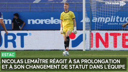 Nicolas Lemaître réagit à sa prolongation de contrat et à son changement de statut dans l’équipe