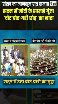 संसद में पहले दिन से आख़िरी दिन तक छाया रहा SIR+वोट चोरी का मुद्दा #latestnews #shorts