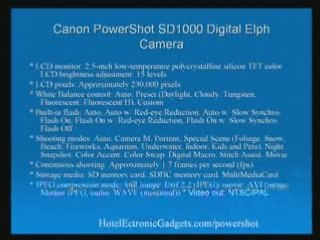 Canon PowerShot SD1000 Digital Elph Camera