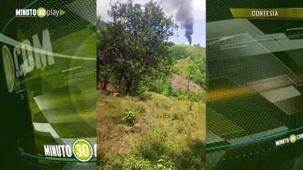 ¡Urgente! Confirman que fue derribado un helicóptero de la Policía en Amalfi, hay un fallecido