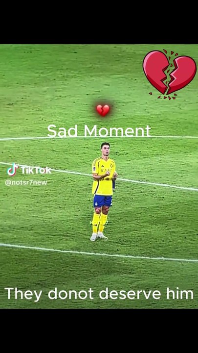 Cr7 after losing match