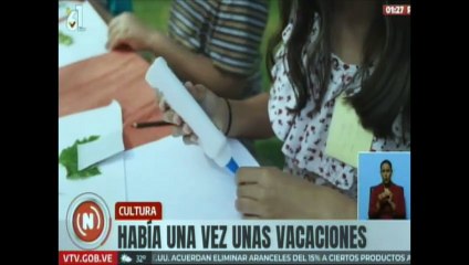 Cenal presenta propuesta  "Había una vez unas vacaciones" para promover la lectura
