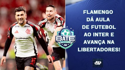 Flamengo DOMINA, ELIMINA o Inter e AVANÇA às QUARTAS da Libertadores! | BATE-PRONTO