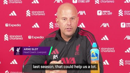 Slot happy to have Gravenberch back