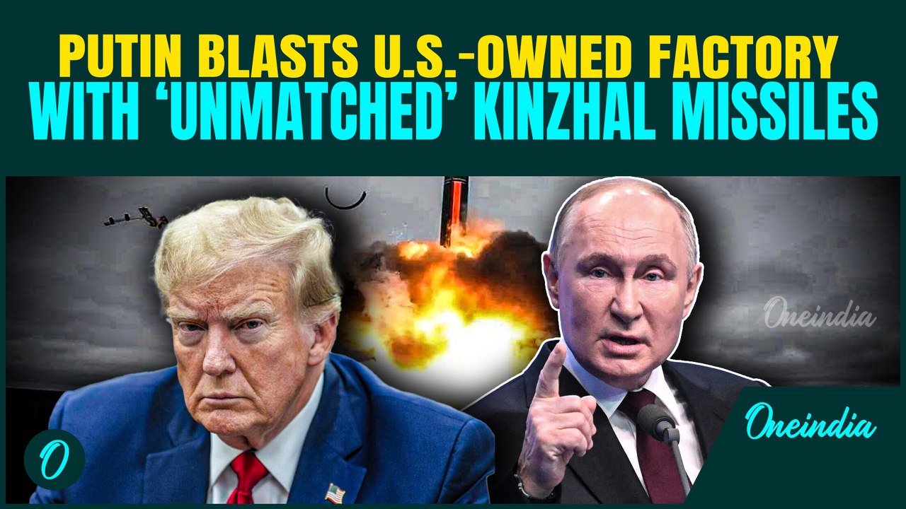 Putin Fires Cruise Missiles & Kinzhals At US Factory In Ukraine | Trump To Answer With Nuclear Subs?