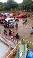 Flood in Karachi | Flood in Karachi due to heavy Rain