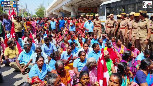 Sanitation workers up against privatisation | DMK govt crushes the protest