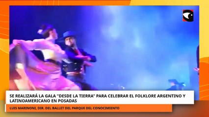 Se realizará la gala Desde la Tierra para celebrar el folklore argentino y latinoamericano