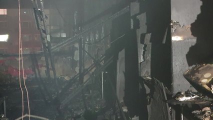 광주 오룡동 오피스텔 화재...4명 경상 / YTN