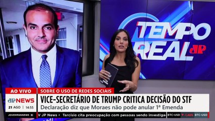 “Nenhum juiz brasileiro pode anular a Primeira Emenda”, diz governo Trump| TEMPO REAL