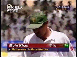 1997, Singer-Akai Cup | Pakistan vs Sri Lanka, Final at Sharjah.