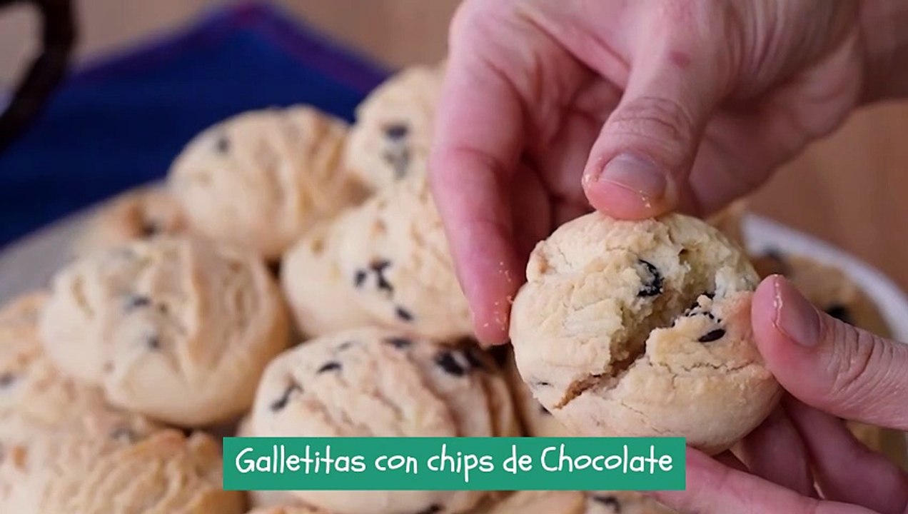 Galletitas con chips de Chocolate.