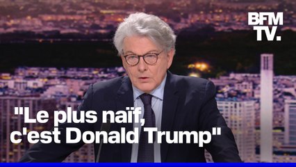 Guerre en Ukraine, droits de douane, Donald Trump... L'interview en intégralité de Thierry Breton