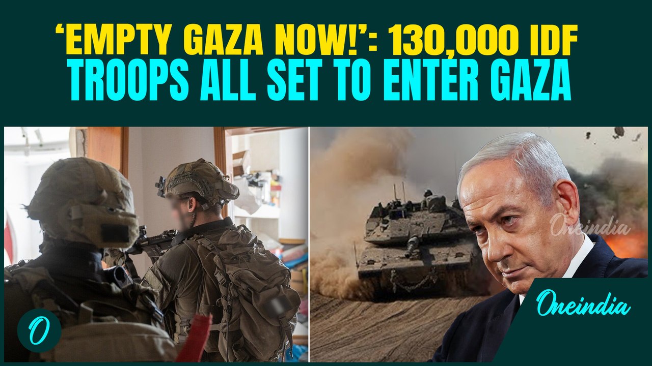 BREAKING: Israeli Forces Ready for Full Gaza Takeover; IDF Issues SHOCKING Evacuation Order in Gaza