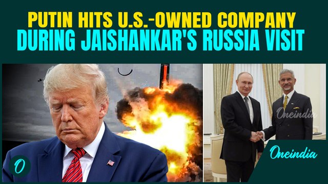 Putin STRIKES US-Owned Factory During Jaishankar’s Russia Visit|Putin Warns West Over India Pressure