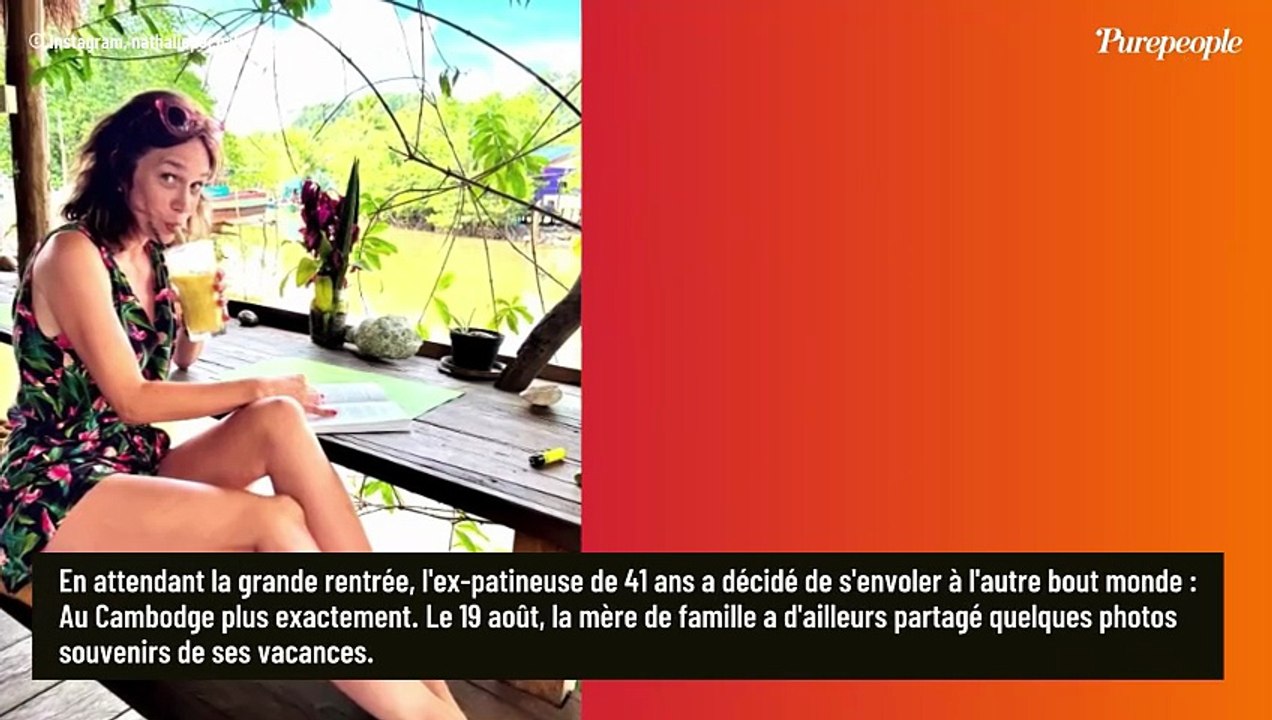 "Touchée en plein coeur" : Nathalie Péchalat est partie très loin de la France, la mère des filles de Jean Dujardin va avoir une rentrée chargée