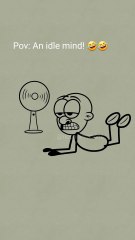 An idle mind....🤣(4kmemes)  #shorts (3840p_30fps_VP9 LQ-160kbit_Opus)