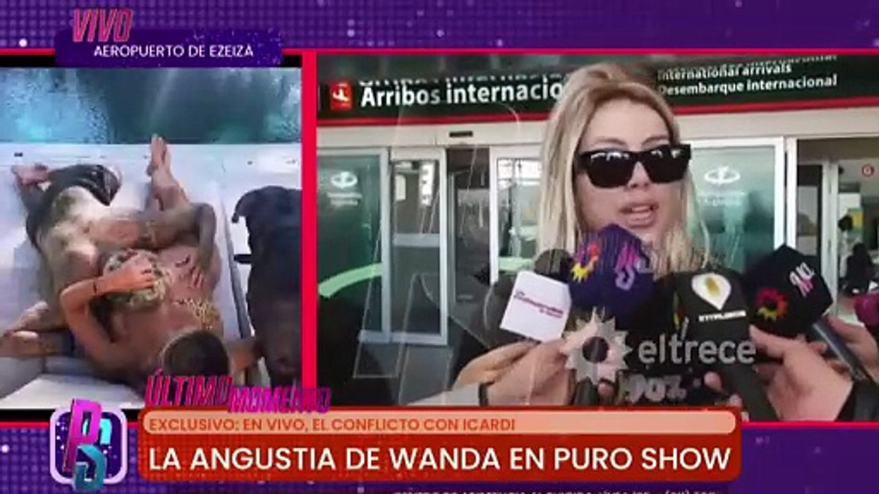 Entre lágrimas, Wanda Nara reveló lo que hace Mauro Icardi con uno de sus perros: "Se está muriendo"