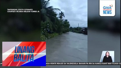 Ilang bayan at lungsod sa Mindanao, binaha dahil sa matinding ulan | Unang Balita
