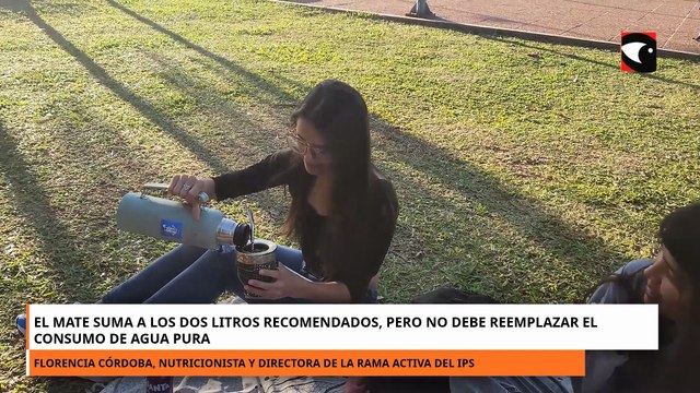 EL MATE SUMA A LOS DOS LITROS RECOMENDADOS, PERO NO DEBE REEMPLAZAR EL CONSUMO DE AGUA PURA