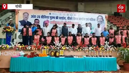 राष्ट्रीय अंडर-23 कुश्ती प्रतियोगिता 2025 का रांची में भव्य आगाज, देशभर से जुटे 850 पहलवान