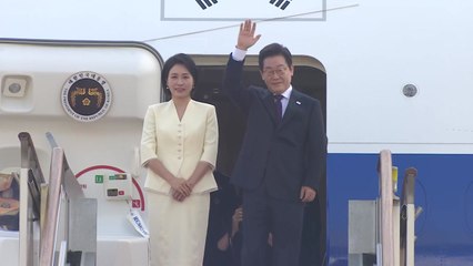 이 대통령, 정상회담 위해 출국...오늘 오후 한일정상회담 / YTN