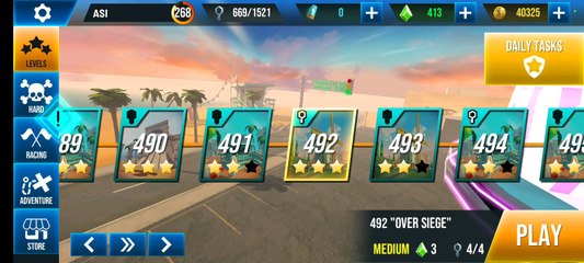 Stunt Car Extreme Level 492 "OVER SIEGE"