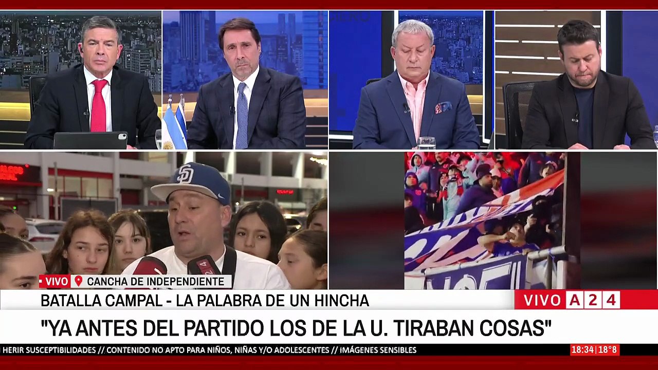La versión de un hincha de la U de Chile por los enfrentamientos entre hinchadas