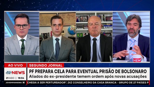 BOLSONARO DIZ QUE EUA SÓ NEGOCIA COM BRASIL APÓS ANISTIA | OS PINGOS NOS IS - 21/08/2025