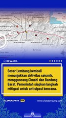 Sesar Lembang Aktif, Cimahi Naikkan Status Siaga Bencana