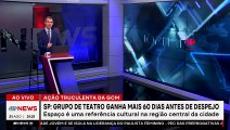 Prefeitura dá prazo de 60 dias para grupo de teatro antes de despejo
