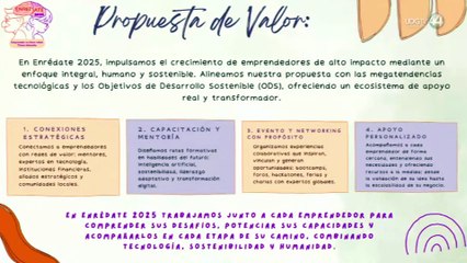 Preparan octava edición de Enrédate para emprendedores