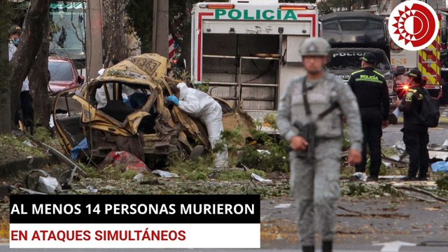 Escalada violenta en Colombia: ataques simultáneos dejan al menos 14 muertos