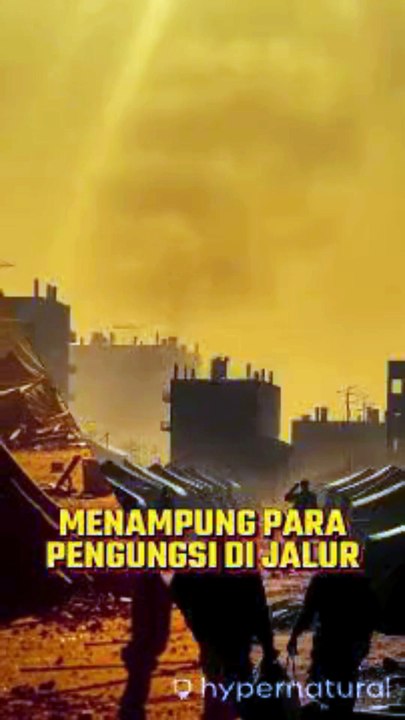 Israel Mulai Usir Warga Gaza ke Selatan, Bom Pengungsian