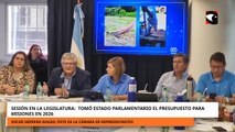 Sesión en la Legislatura: tomó estado parlamentario el Presupuesto para Misiones en 2026