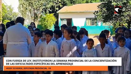 Instituyeron la semana de la concientización de las dificultades del aprendizaje