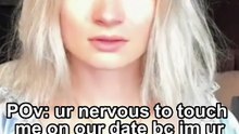 POv: ur nervous to touch me on our date bc im ur first trans 🌈