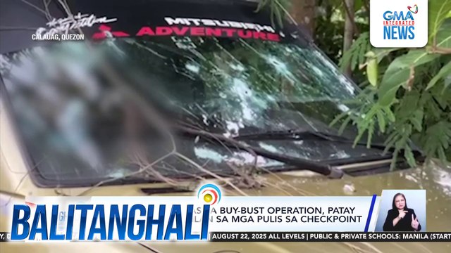 2 lalaking tumakas sa buy-bust operation, patay nang makipagbarilan sa mga pulis sa checkpoint | Balitanghali
